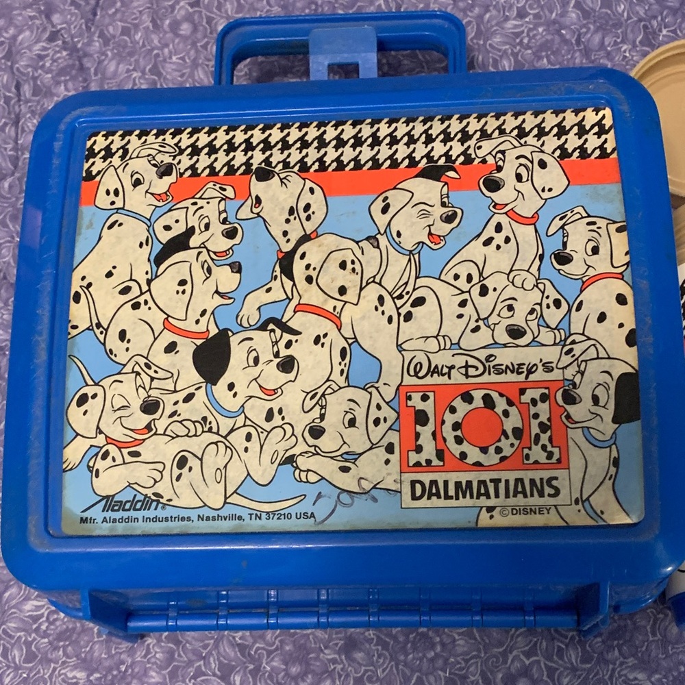 Disney 101 Dalmatians Blue Lunchbox